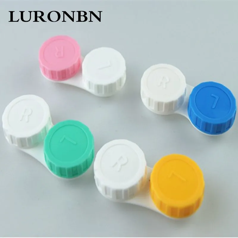 contact lens case Medical plastic cute contact lens case for women