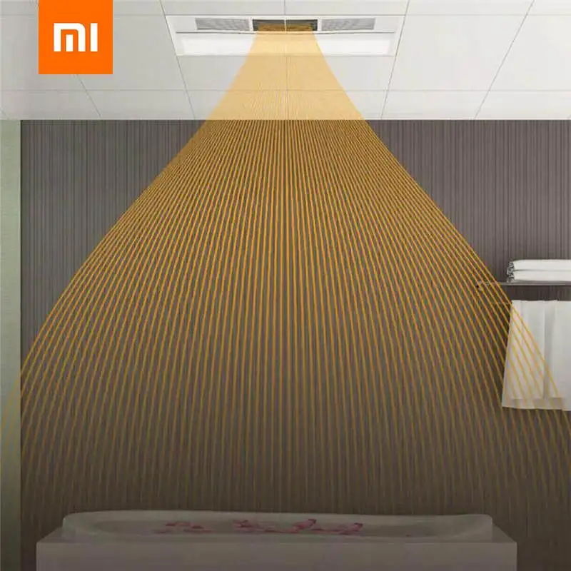 

2019 Xiaomi OPPLE Youpin Touch Control Electric Smart Wind Warm Bath Heat with Ceiling Light For Bathing Room Fast Convector NEW