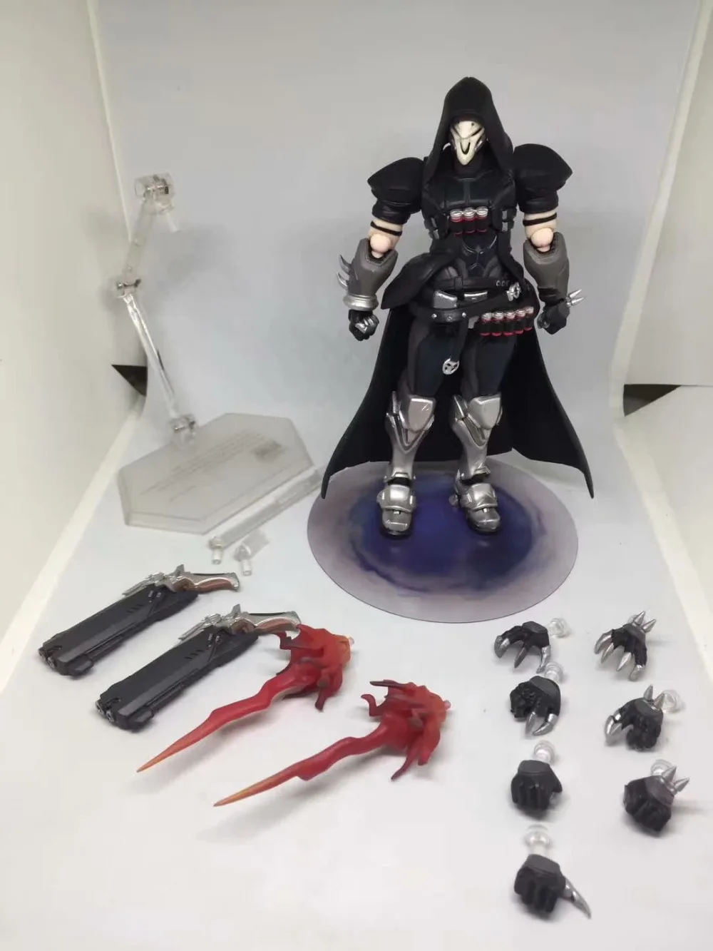 393 Overwatch reaper экшн-фигурка серии ПВХ фигурка Коллекционная модель игрушки кукла подарок 17 см