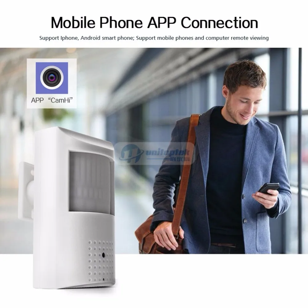 HD 720P 1080P WIFI ip камера PIR стильная Беспроводная Onvif невидимая 940nm IR LED Встроенная