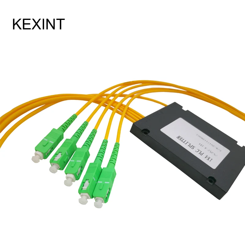 KEXINT GPON EPON 1*4 PLC сплиттер модуль SC/APC Волоконно Оптический сплиттер|fiber optic splitter|gpon