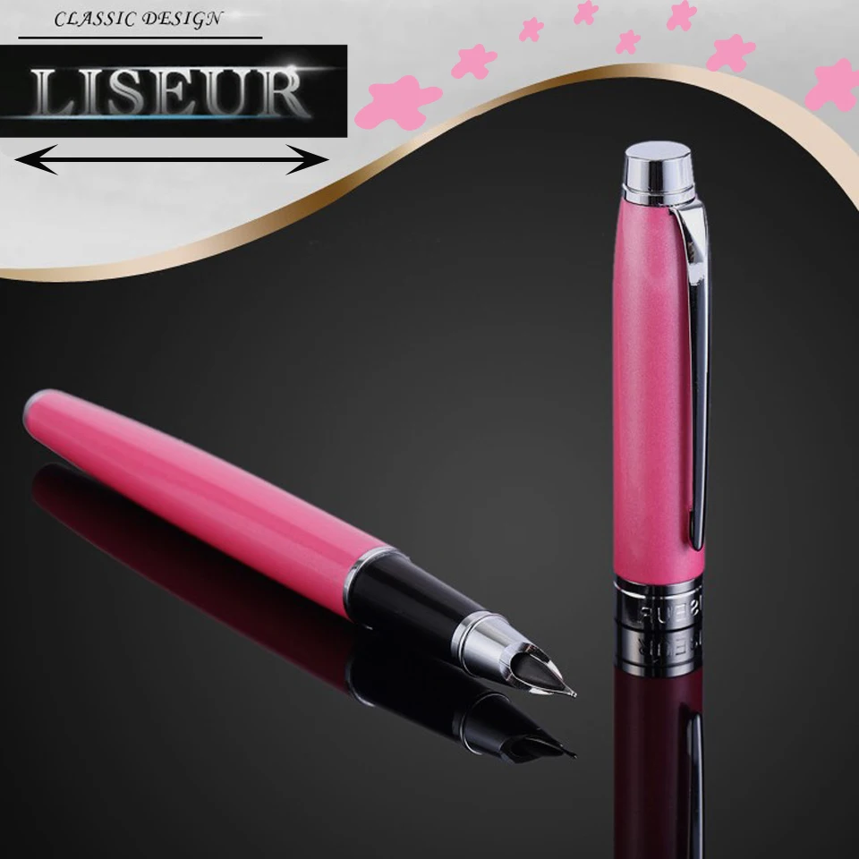 LISEUR 303 High Quality Spiral cap retro style Metal Luxury Fountain