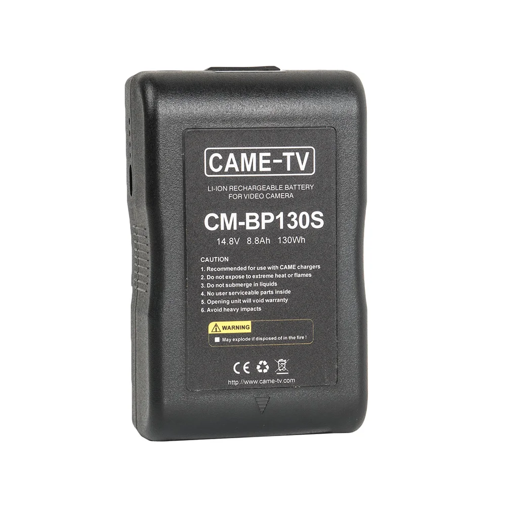 

CAME-TV Compact V-Mount Li-Ion Battery 130Wh Easy Grip