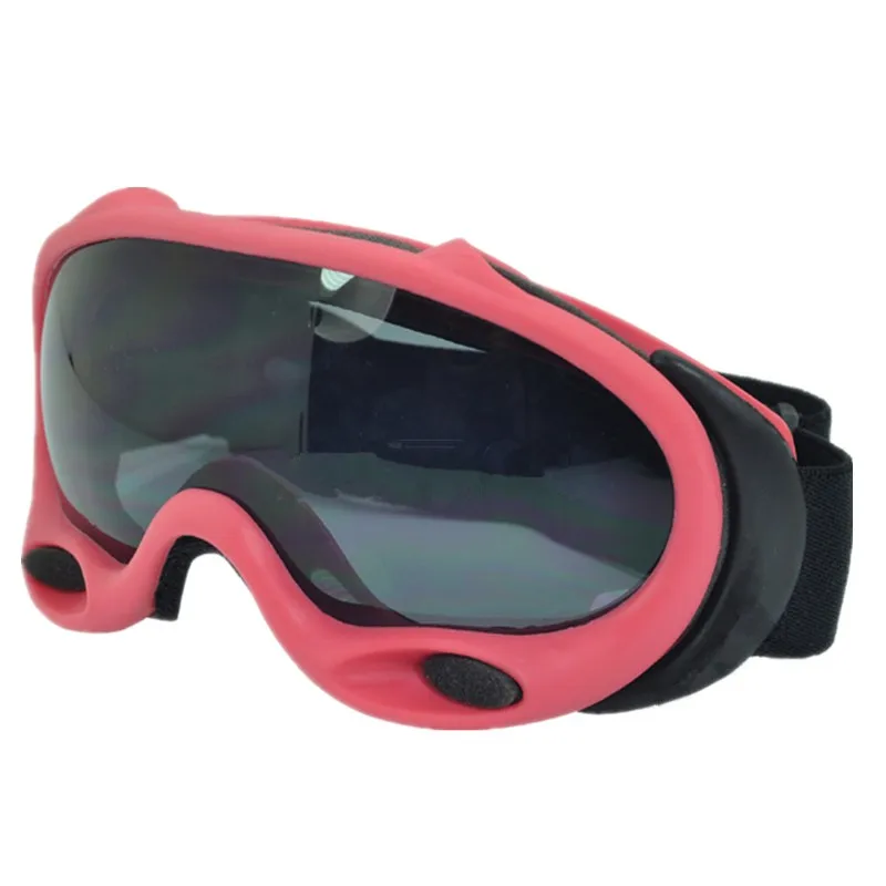 Тактические Защитные очки OK лыжные очки помогает устранить запотевание черно-белые линзы черный DE розовый 958 - Цвет: pink