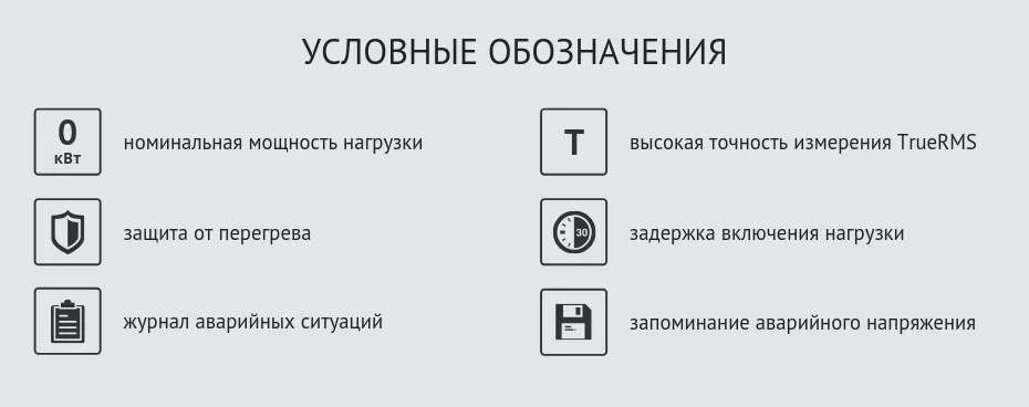 RBUZ R2 - электронное, однофазное реле напряжения в сети с цифровым, кнопочным управлением и заземлением для защиты электротехники с