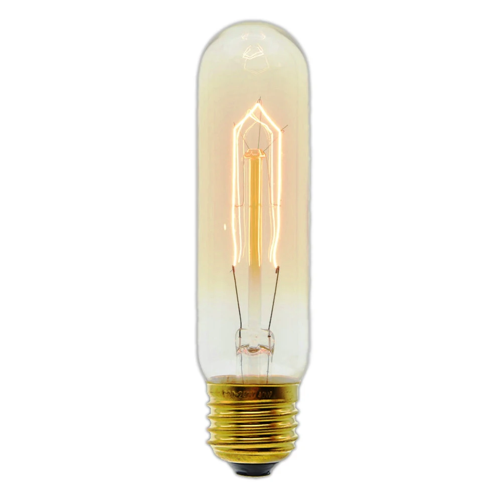 Ручной работы Edison лампа углеродная нить из прозрачного стекла, винтажная лампа Эдисона в стиле ретро лампа накаливания 40 Вт/60 Вт 220 V E27 G95