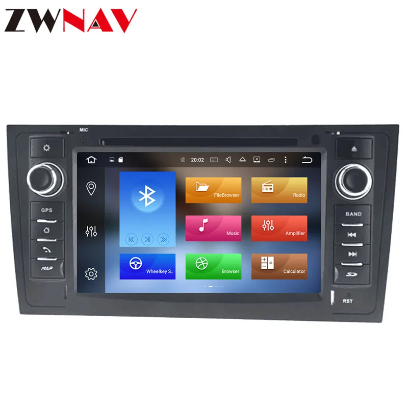 Android 8,1 dvd-плеер автомобиля головное устройство для AUDI A6 1997-2005 Allroad 2000-2006 gps навигации мультимедиа WI-FI аудио стерео радио