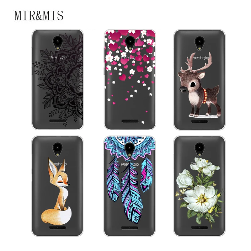 

Case For Prestigio Wize G3 5.0 inch Transparent Printing Drawing Silicone Phone Cases Cover For Prestigio Wize G3 Psp3510 Duo