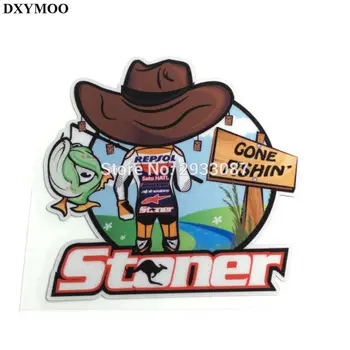 

Car Styling Go Fishing Stoner 26 Kangaroo Car Sticker Reflective Car Motorcycle Sticker Decals Vinyl Bumpers 100x100mm