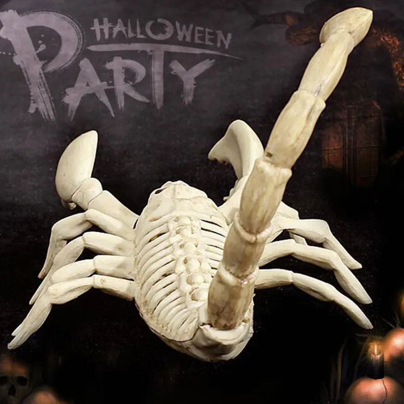 

Scorpion Skeleton Scorpion Model Bone Shop Model Animal Prop Party Creepy Plastic Static Scorpion Hobby Cartoon Boy Toy Gift