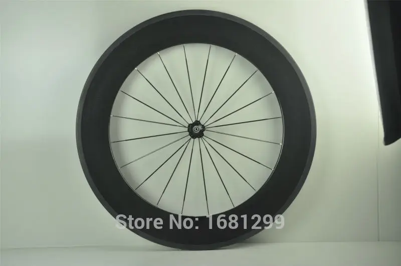 Excellent 1pcs New 700C 88mm tubular rims Fixed Gear Track Road bike matte 3K UD 12K full carbon bicycle wheelsets aero spokes Free ship 7