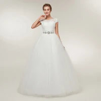 Fansmile   2017        Vestidos De Novia   Robe de Mariee FSM-052F