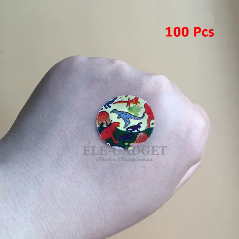 

Waterproof Cartoon Round Wound Adhesive Paste Dot Band-Aid Wound Plaster For Emergency Wound Treatment First Aid Kits
