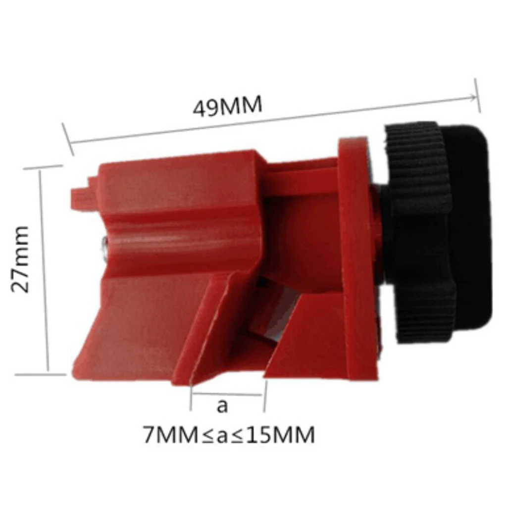 Universal Miniature Circuit Breaker Security Lockout MCB Safety Device