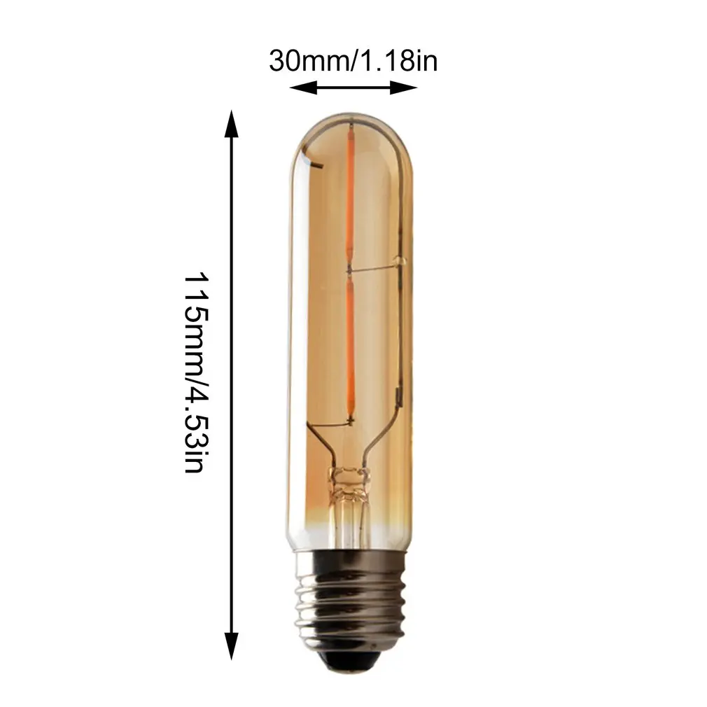 4 Вт G45 E27 светодиодный свет светодиодный лампы ретро Edison прозрачная янтарная крышка светодиодный нити антикварная Винтаж Стекло лампа