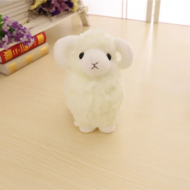 25cm/38cm/42cm Sheep Plush Toys Simulation Stuffed Animal Soft Doll Real Life Plush Sheep Toys For Children Baby Kids Gift