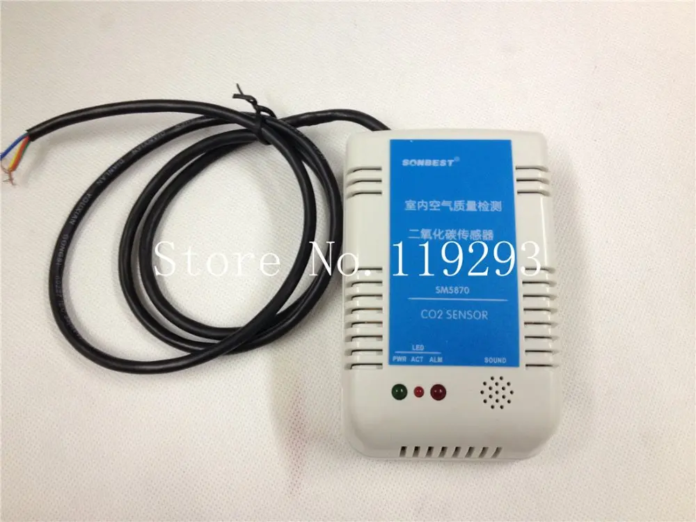 [SA] SM5870B indoor air quality CO2 sensor switchs infrared carbon dioxide built-MH-Z14 | Обустройство дома