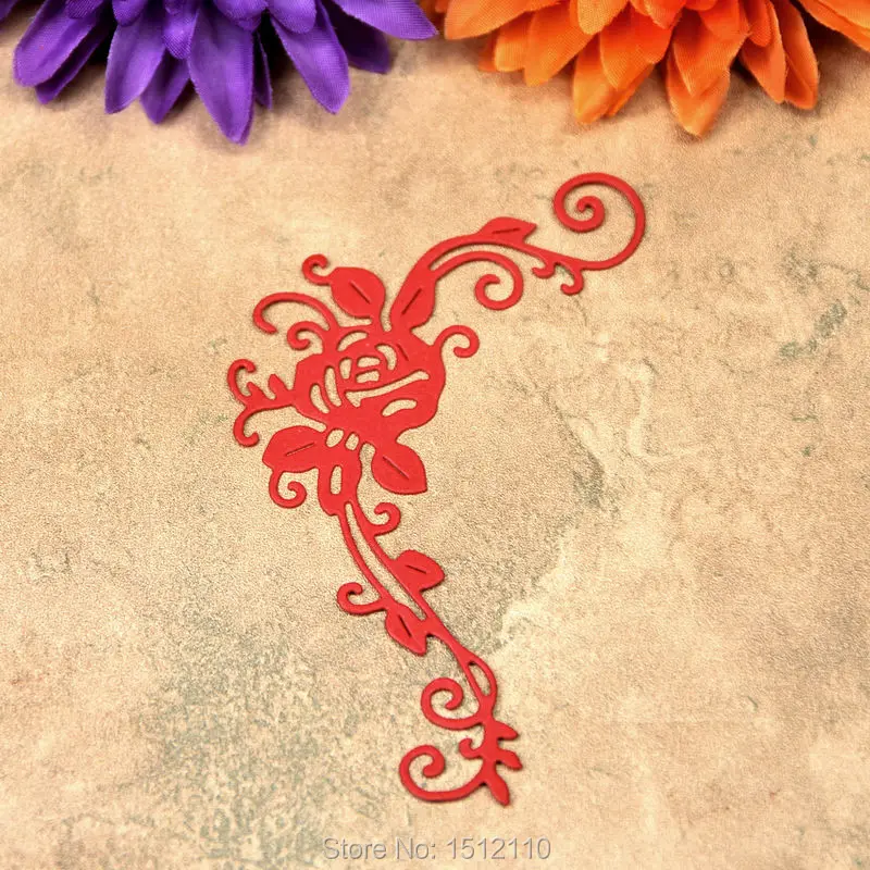 Flower Corner Metal Die cutting Dies For DIY Scrapbooking Photo Album