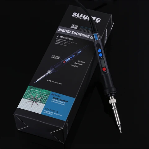 Ferro de Solda Ajustável de Solda Ferro de Solda de Solda Ferramentas de Reparo um Souder 90w Digital Elétrica Temperatura de Solda 110 v – 220 Fer