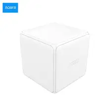 [Хит] Xiaomi Aqara Magic Cube контроллер Zigbee версия управляется шестью мерами для умного дома устройство работает с приложением mijia Home