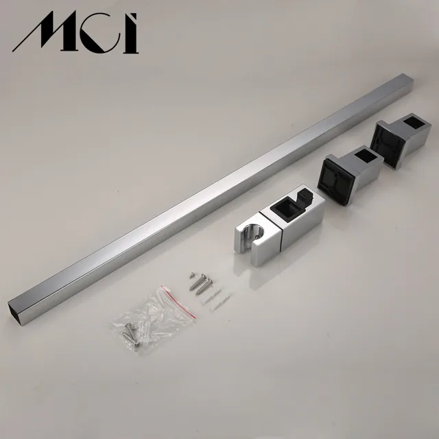 Barre coulissante de douche en acier inoxydable, barre coulissante de douche – Image 5