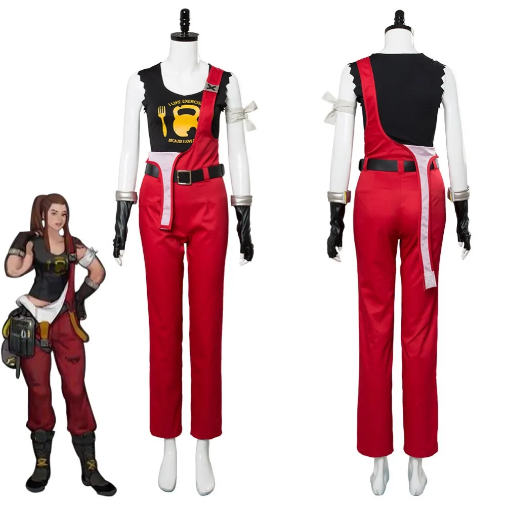 

OW Cosplay Costume Brigitte Lindholm Cosplay Costume Adult Women Halloween Carnival Costumes