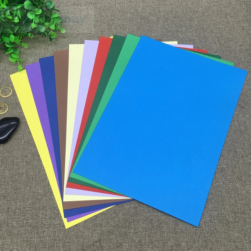 50sheets 180g A4 Color Paper Cardboard DIY Card Making Paper