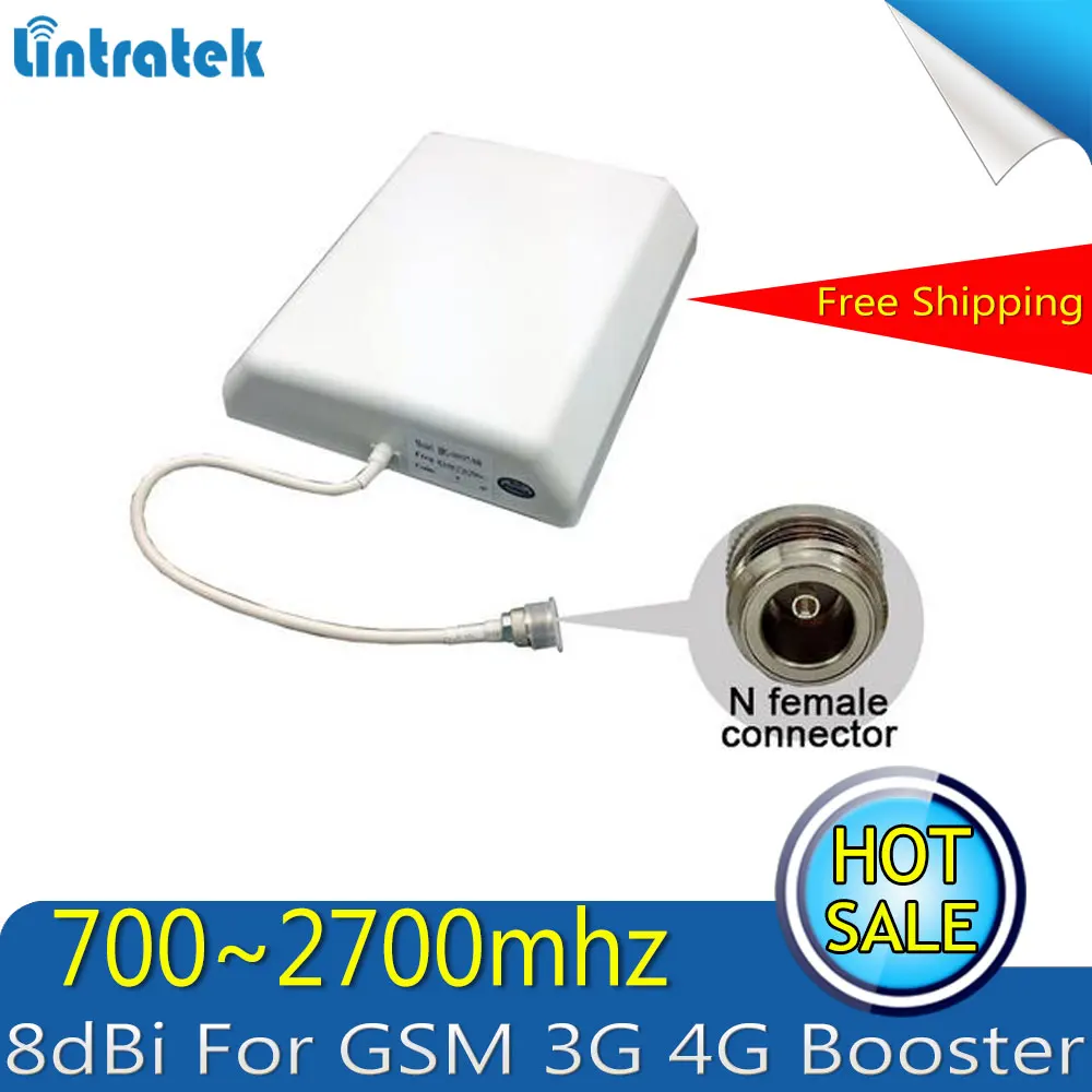 

indoor Panel Antenna 800mhz-2500hz GSM 3G 2100mhz Mobile Phone Signal Antenna N Type Connector 8dBi Internal Cellphone Antenna