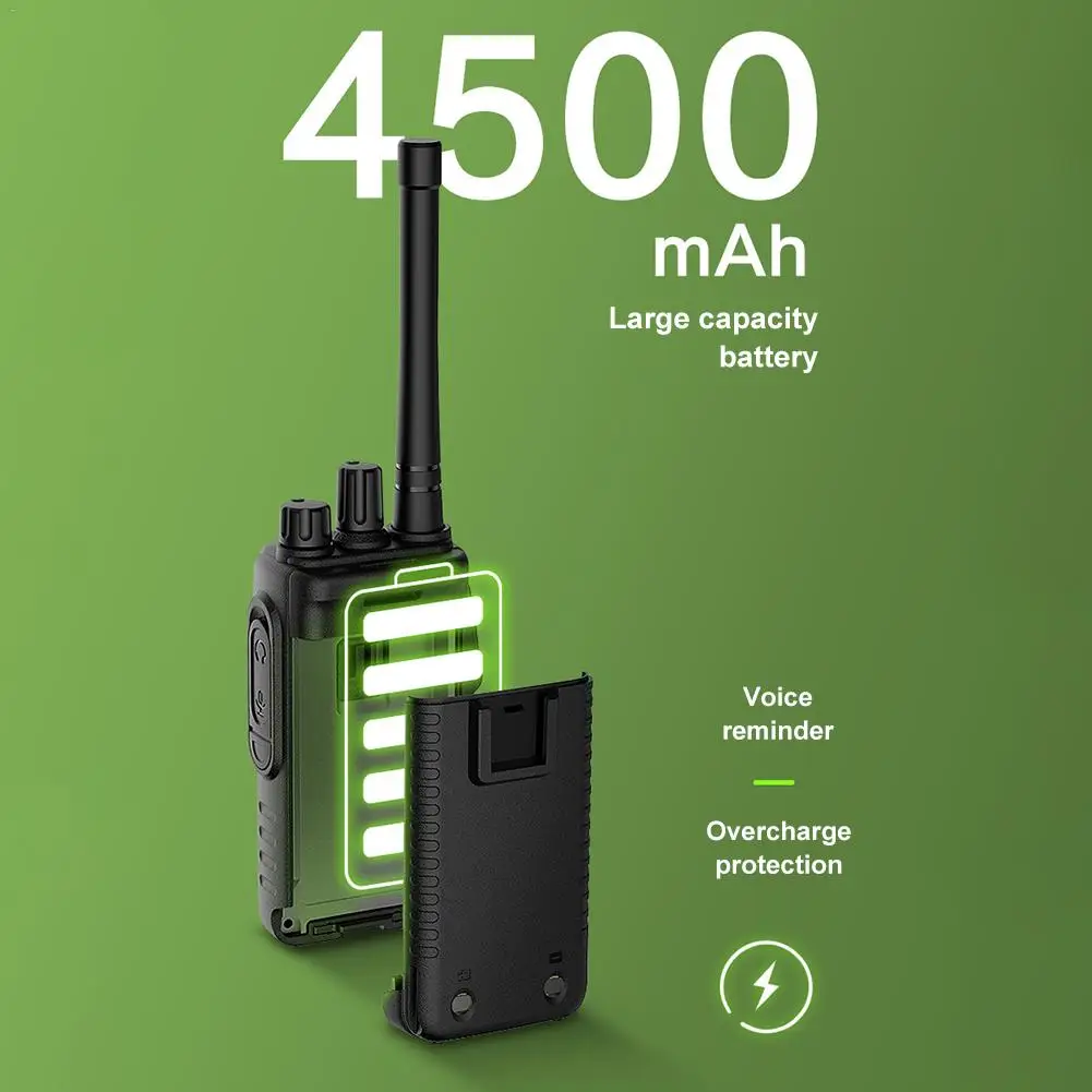 

8W Walkie-talkie For Radio Hunting Handheld Voice Encryption Anti-jamming Outdoor Rescue Handheld Radio Hunting