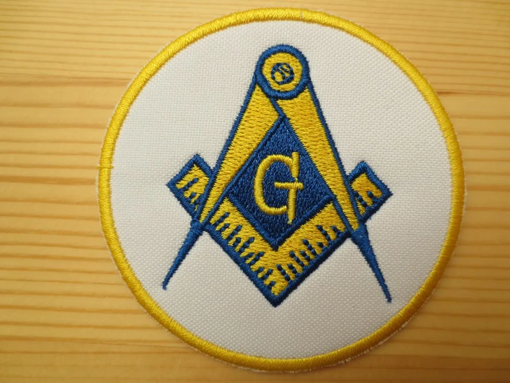 

Masonic Embroidery Polyester Patches Mason Regalia Freemason P1