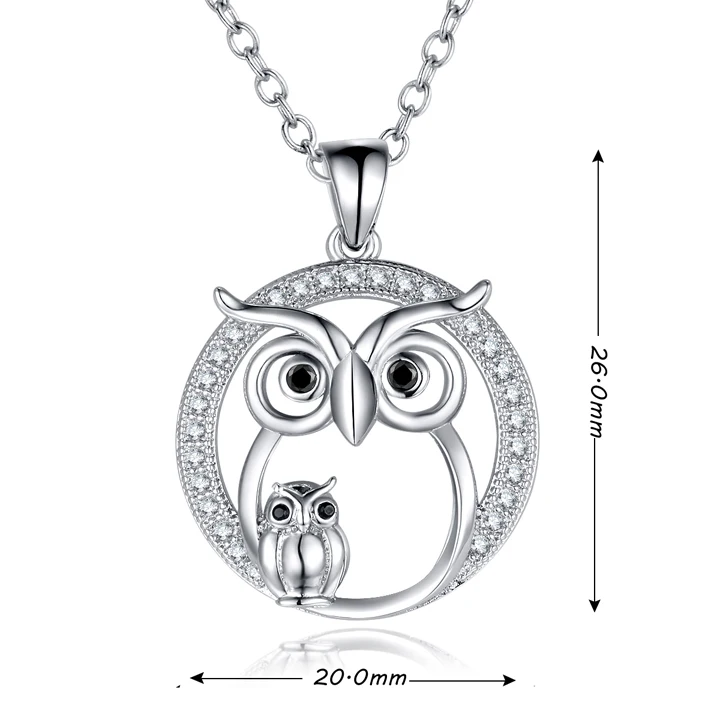owl pendant necklace size 720