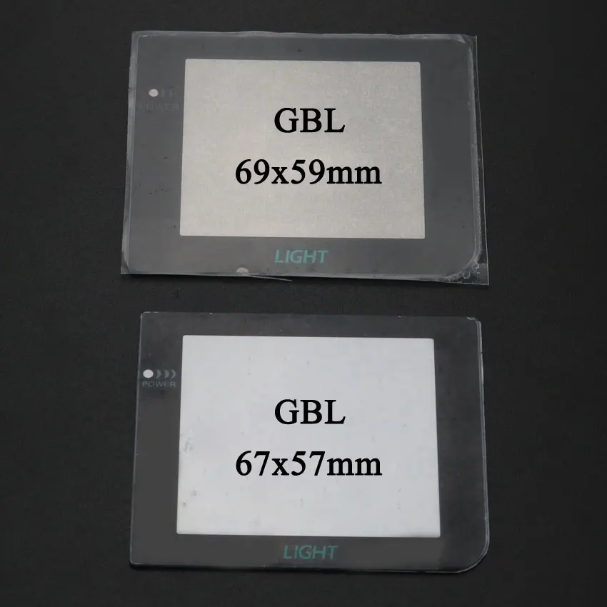 YuXi новая пластиковая стеклянная линза для экрана Gameboy цветная Advance GB GBA SP GBC GBL GBP