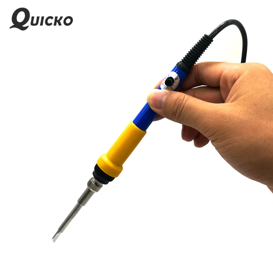 Мини паяльник QUICKO T12 72 Вт регулируемая температура|Электрические паяльники| |