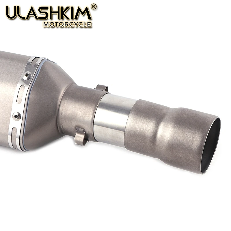 Motorcycle Exhaust Convertor Adapter Stainless Steel Motorcycle Exhaust Connector Motorbike