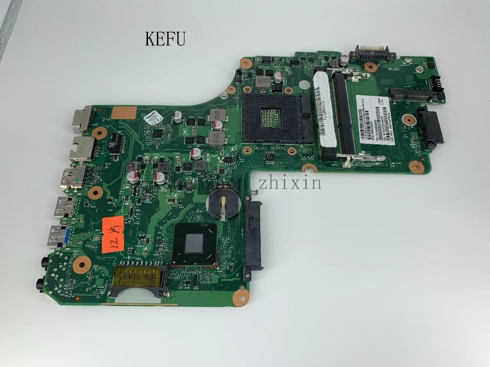 Материнская плата для ноутбука Toshiba Satellite C50 C55 материнская V000325050 HM76 6050A2566201 PGA989
