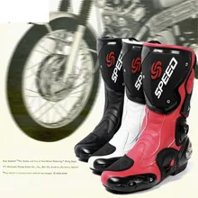 Pro Biker Nuevo de Alta calidad de La Manera de La Motocicleta Botas Zapatos Moto de Motocross Off-Road Racing Protector Gear 3 colores
