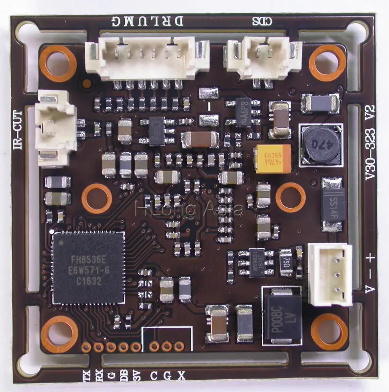 FPV 2 1 мм объектив 1/3 &quotSony Exmor CMOS IMX323 + FH8536 модуль камеры видеонаблюдения печатная
