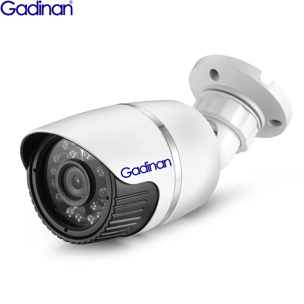 

Gadinan H.265 IP Camera 4MP HI3516D+OV4689 3MP 2MP SC2235 Sensor ONVIF P2P Bullet Outdoor Security Surveillance CCTV POE
