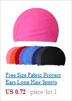 Водонепроницаемая шапка для плавания силиконовая шапочка для плавания для взрослых мужчин и женщин, детская Крышка для плавания, защитная Ушная шапочки для бассейна