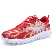 Женская дышащая сетчатая беговая Обувь; мягкие спортивные кроссовки для женщин; спортивная обувь; Летняя обувь на платформе;