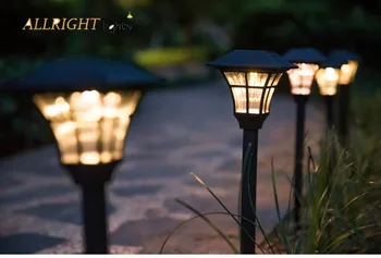 

LED solarenergy lawn lamp battery charge for garden park decoration modern new design