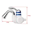 220V Instant Heating Electric Water Tap Leakage Protection Plug Electrothermal Faucet Hot & Cold Kitchen Sink Household 4