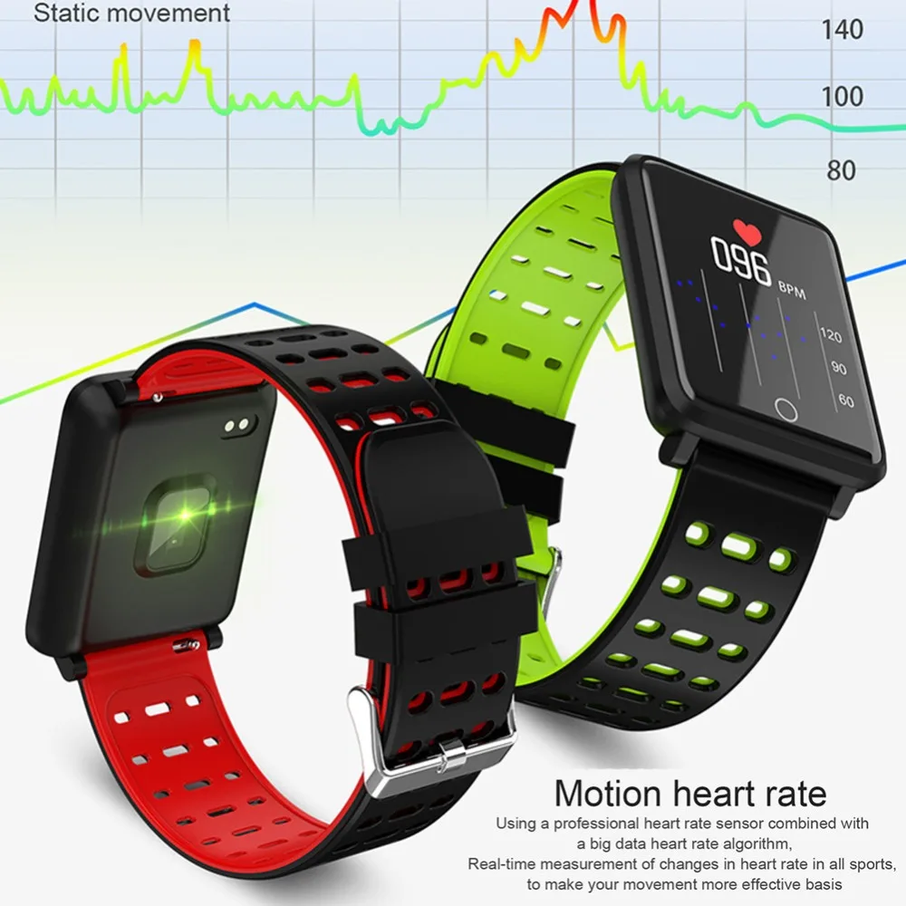 F3 умный Браслет 1,44 цветной экран монитор сердечного ритма и артериального давления gps трек IP68 Водонепроницаемые Смарт-часы для IOS Android