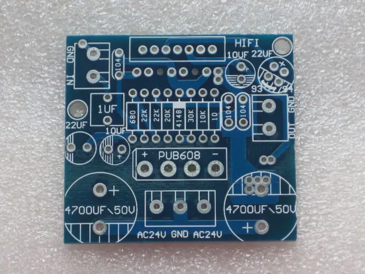 10 шт. в упаковке TDA7294/TDA7293 мощность одного канала усилителя PCB пустая плата с