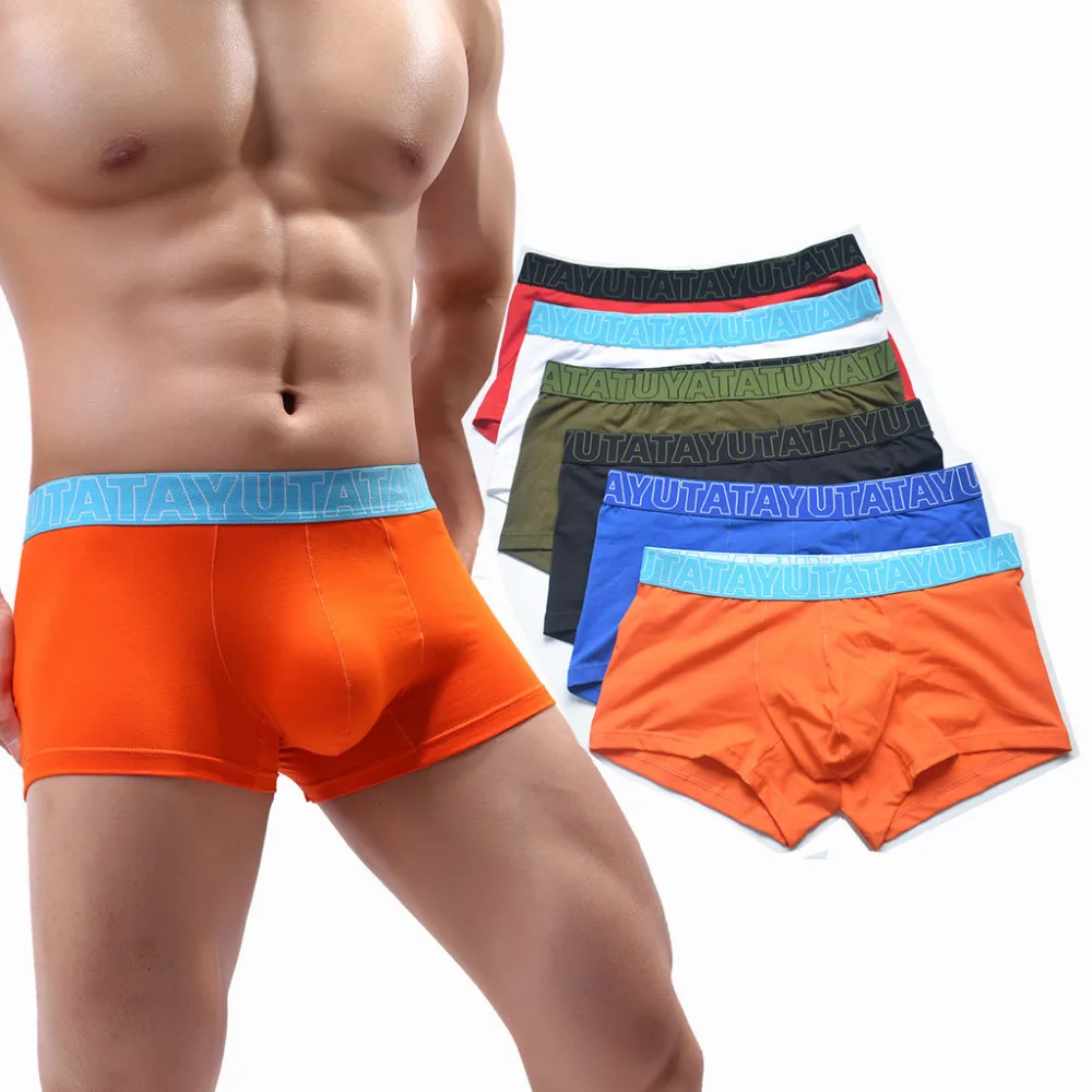 2019 mens sexy boxer briefs comfortable breathable boxer shorts Quick drying swimming boxer for men boxer briefs sports 40J9 (1)