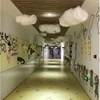 Aqumotic My Cloud Hanging Decor Colorful False Clouds Decorations Light Wedding 1pc with Lanyard Beauty Party Children's Room ► Photo 3/5