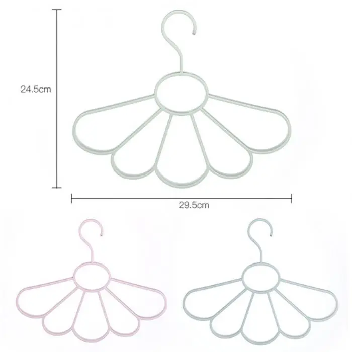 Пластиковая Полка для хранения, Многофункциональная вешалка для хранения, веерообразная стойка, держатель для шарфа, стойки для пояса@ LS NO28