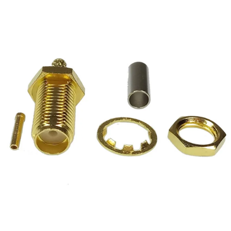 SMA Female Jack to CRC9 Male Right Angle RF Coaxial Cable Pigtail (5)