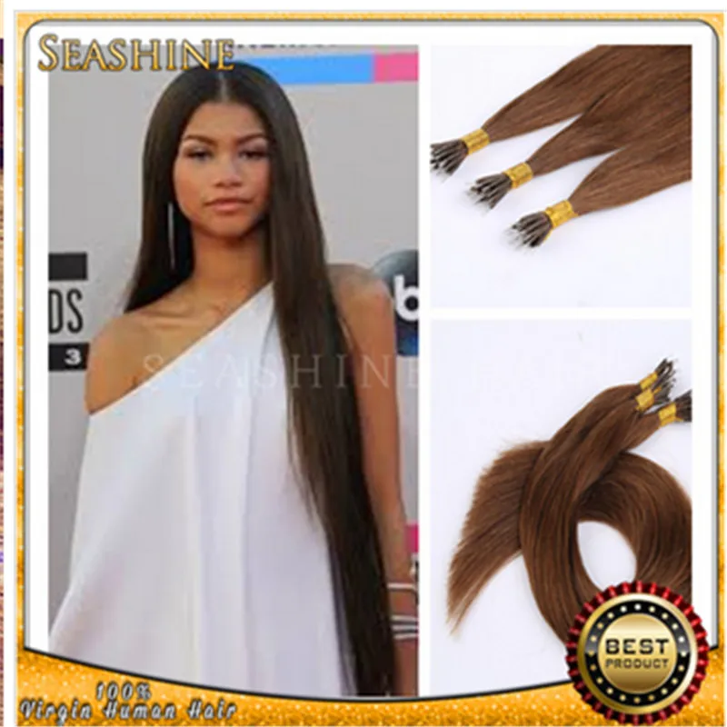 

Nano Ring Hair Extensions High Quality Straight Hairpieces 18-24inches 1g/s 100g per pack