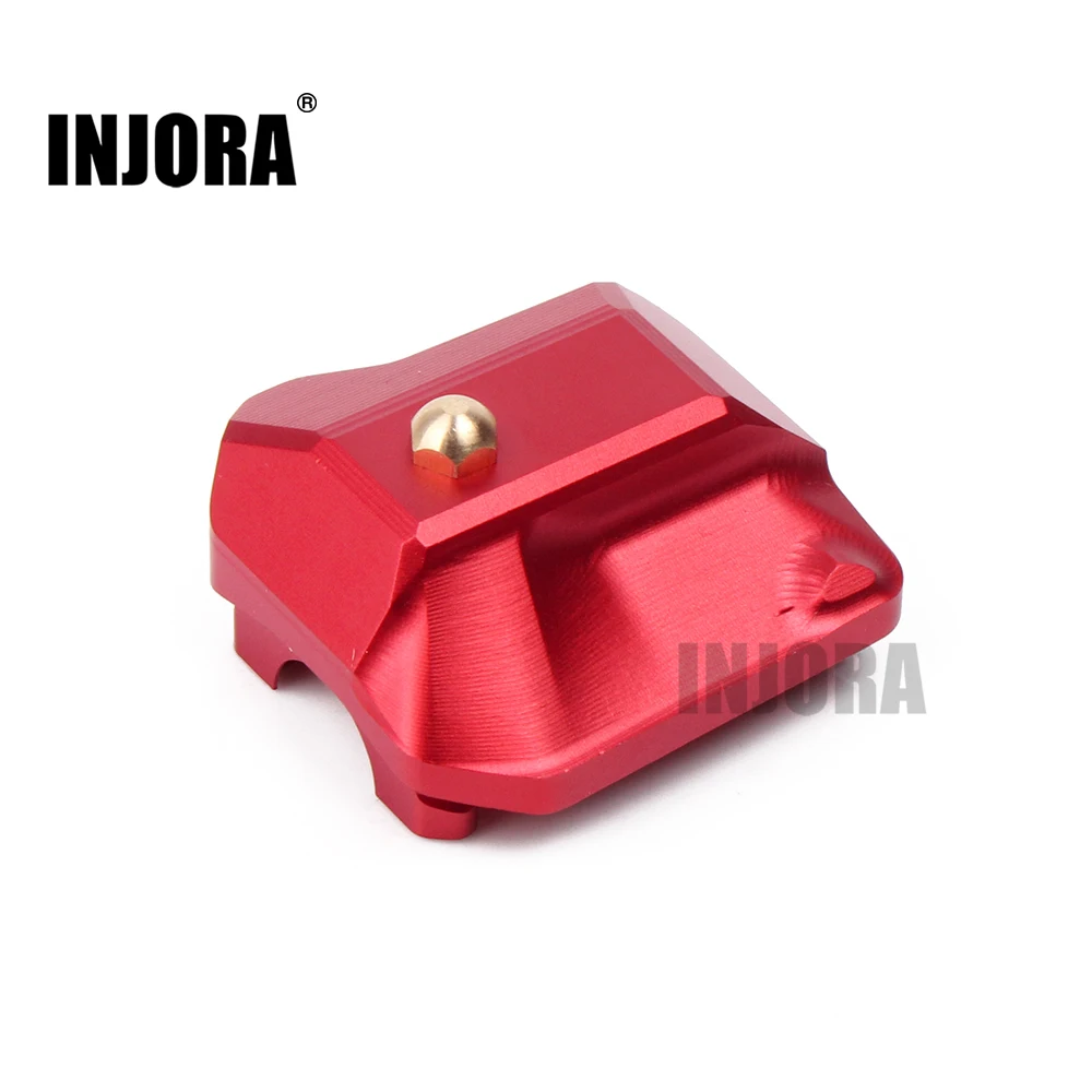 

INJORA 1PCS TRX-4 Metal Axle Housing Cover for 1/10 RC Crawler Car Traxxas TRX4